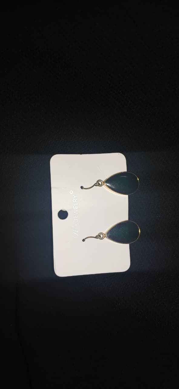 Midnight Teardrop Jewellery Set